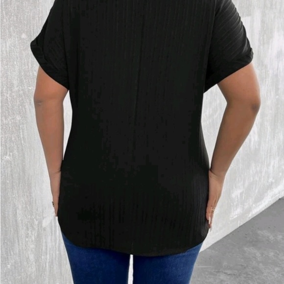 NWOT Half Zip Blouse✨ Size 3X - Picture 2 of 2